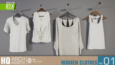 HQ Arch Assets / Women Clothes Vol.1 