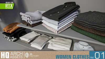 HQ Arch Assets / Women Clothes Vol.1 