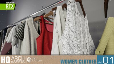 HQ Arch Assets / Women Clothes Vol.1 