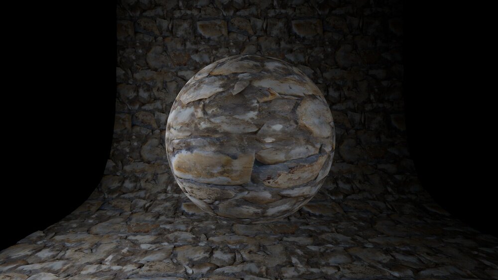 Stone Wall Material Pack 3 