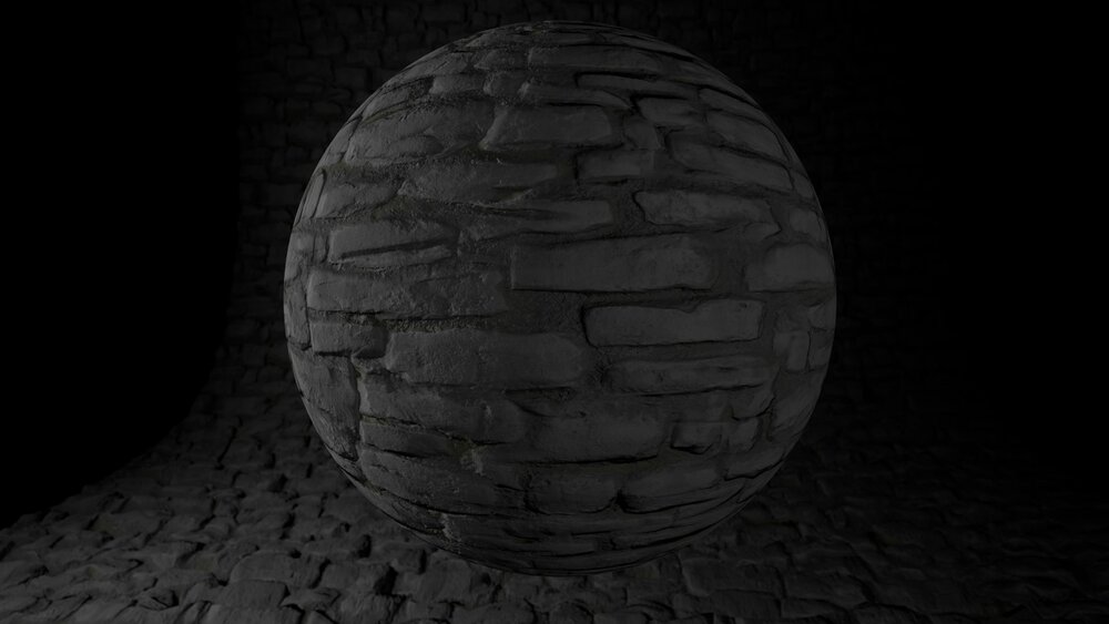 Stone Wall Material Pack 3 