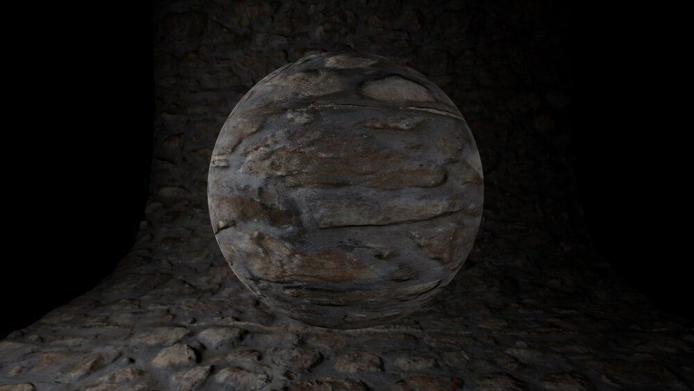 Stone Wall Material Pack 3 