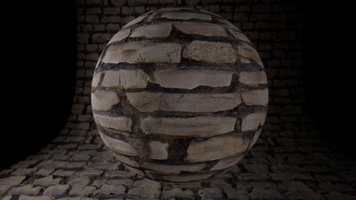 Stone Wall Material Pack 3 