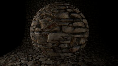 Stone Wall Material Pack 3 