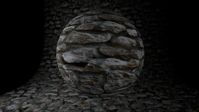 Stone Wall Material Pack 3 