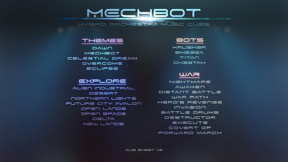 Mechbot Hybrid Orchestra Music 