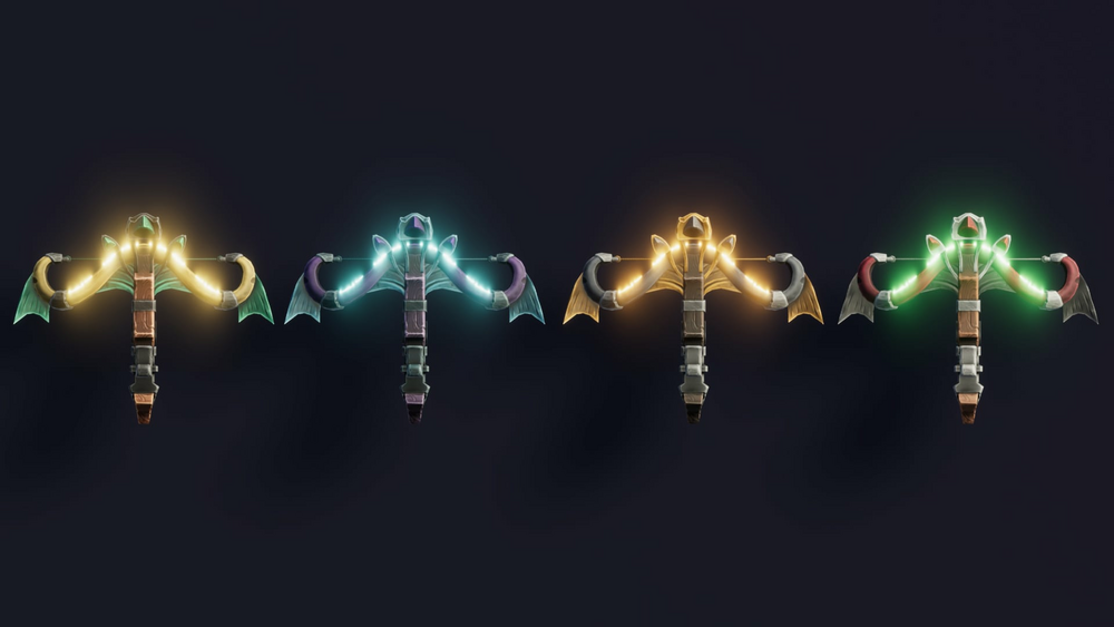 Stylized Bows & Crossbows - RPG Weapons 