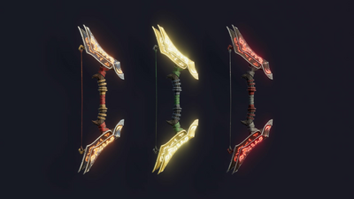 Stylized Bows & Crossbows - RPG Weapons 