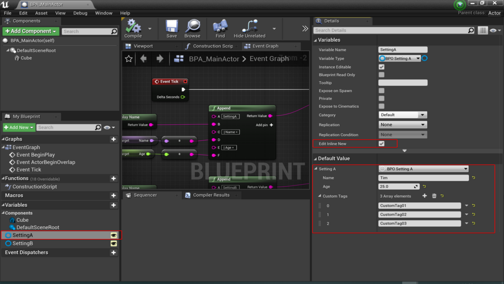 Blueprint EditInlineNew 