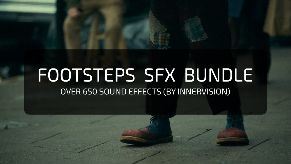 Footstep Sound Effects Bundle ( Over 650 SFX ) 