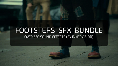 Footstep Sound Effects Bundle ( Over 650 SFX )