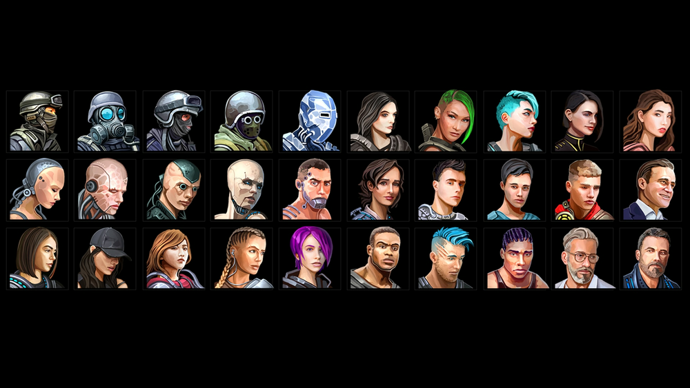 Cyberpunk Avatars 