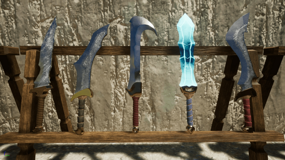 RPG Melee Weapons KIT 