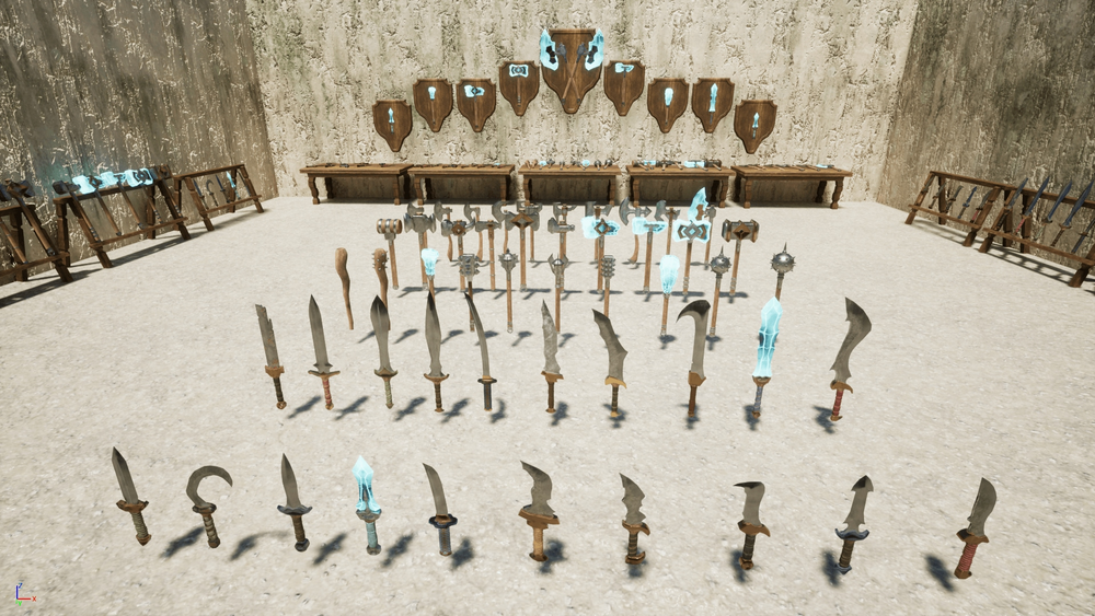 RPG Melee Weapons KIT 