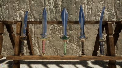 RPG Melee Weapons KIT 