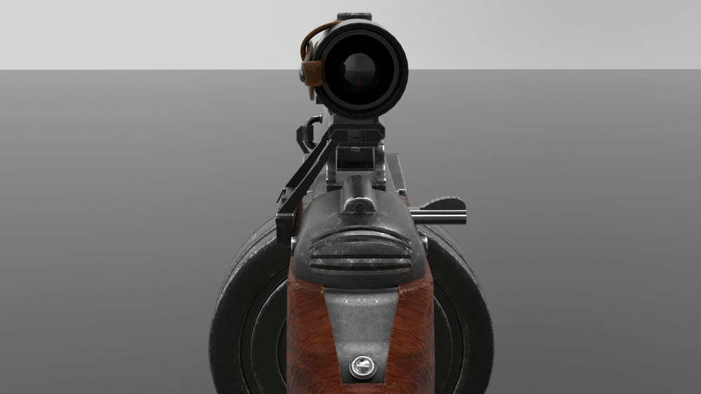 Ppsh-41 Submachine Gun 