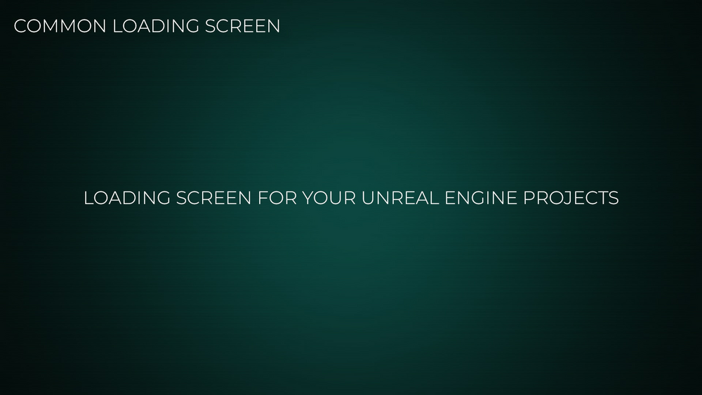 Common Loading Screen 