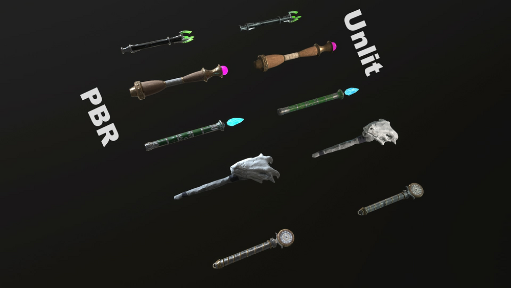 Ten Stylish Staffs and Wands 