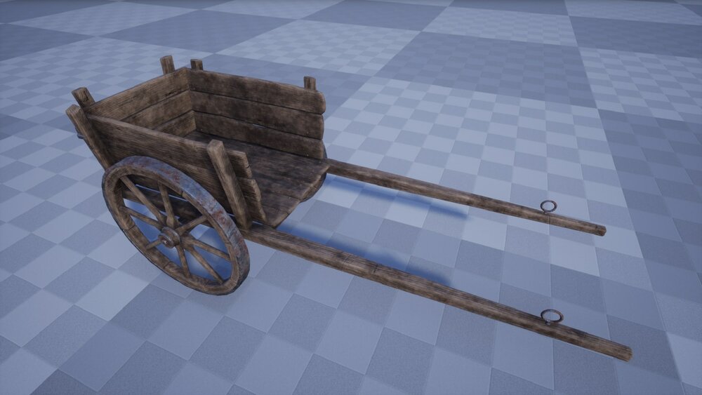 Medieval Wooden Carts 