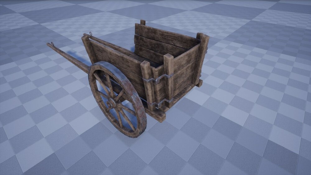 Medieval Wooden Carts 