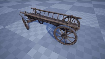 Medieval Wooden Carts 