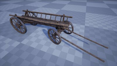 Medieval Wooden Carts 