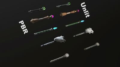 Ten Stylish Staffs and Wands 