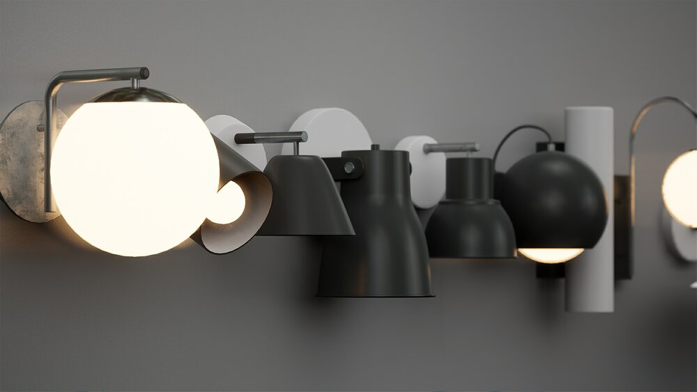 Interior Wall lamps 02 