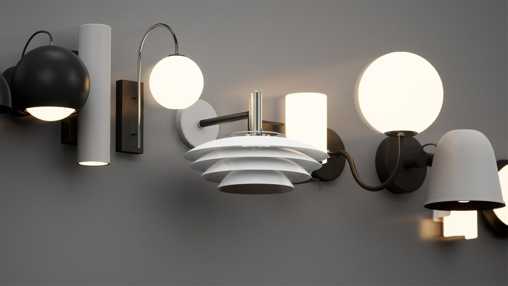 Interior Wall lamps 02 