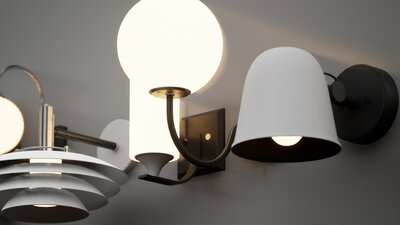 Interior Wall lamps 02 