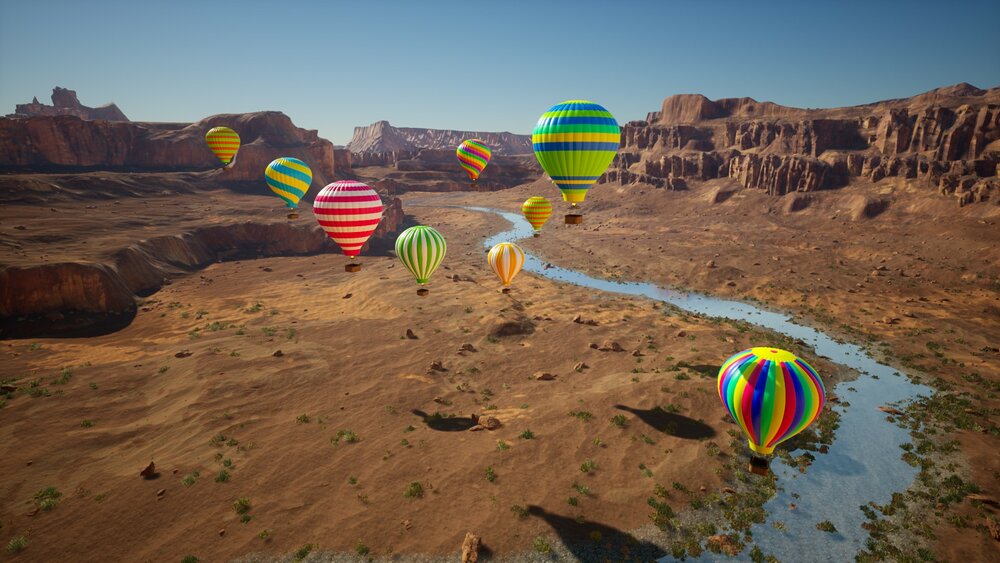 Air Balloons and Controller 