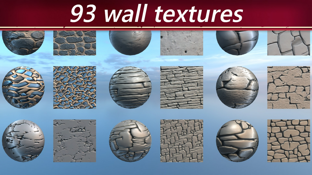 500 Stylized Materials 