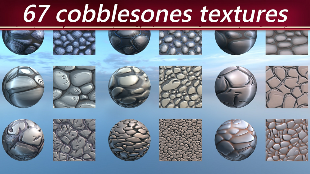 500 Stylized Materials 