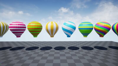 Air Balloons and Controller 