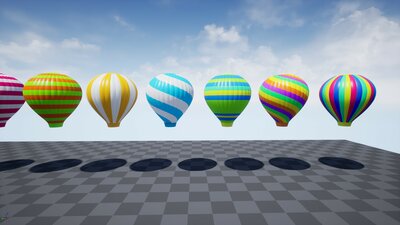 Air Balloons and Controller 