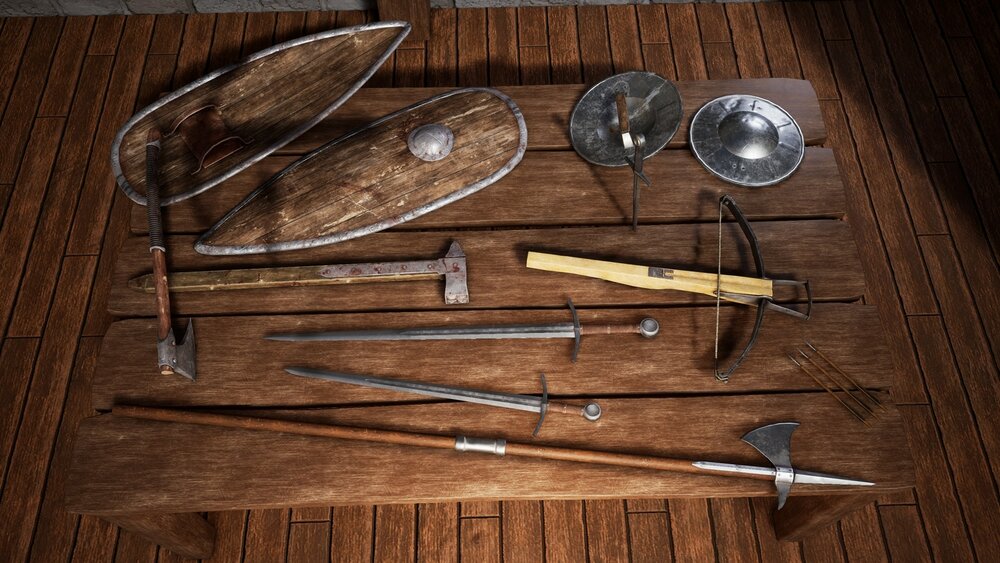 Realistic Medieval Weapons Pack 