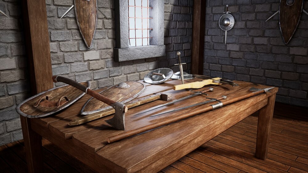 Realistic Medieval Weapons Pack 