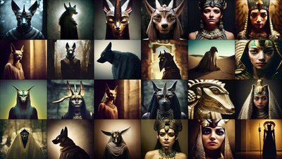 Egyptian Icons - Gods & Monsters - Fantasy RPG Historical 