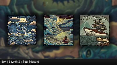 Sea Stickers 