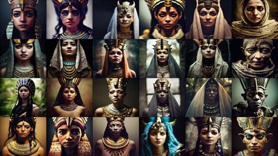 Egyptian Icons - Gods & Monsters - Fantasy RPG Historical 