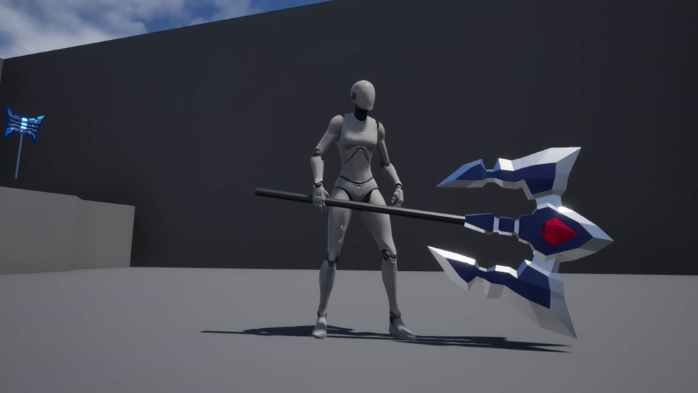 Low Poly Fantasy Melee Weapons Pack 1 