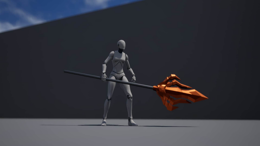 Low Poly Fantasy Melee Weapons Pack 1 