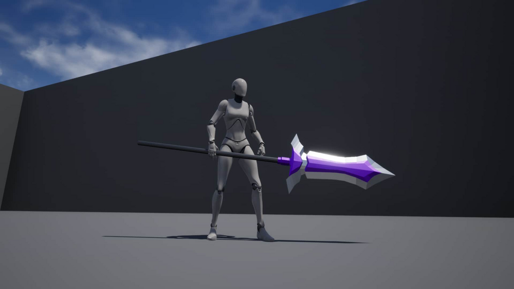 Low Poly Fantasy Melee Weapons Pack 1 