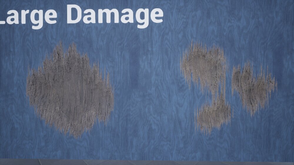 Wood Damage Decal Pack 