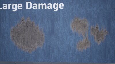 Wood Damage Decal Pack 