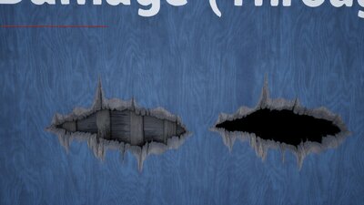 Wood Damage Decal Pack 