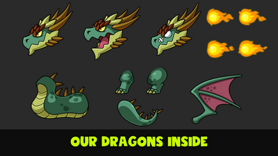 Fantasy Dragons Animated 