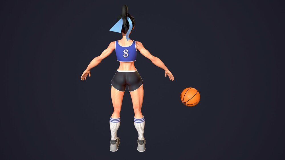 Basketball girl 