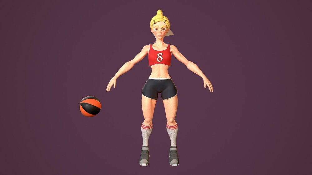 Basketball girl 