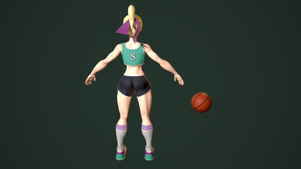 Basketball girl 